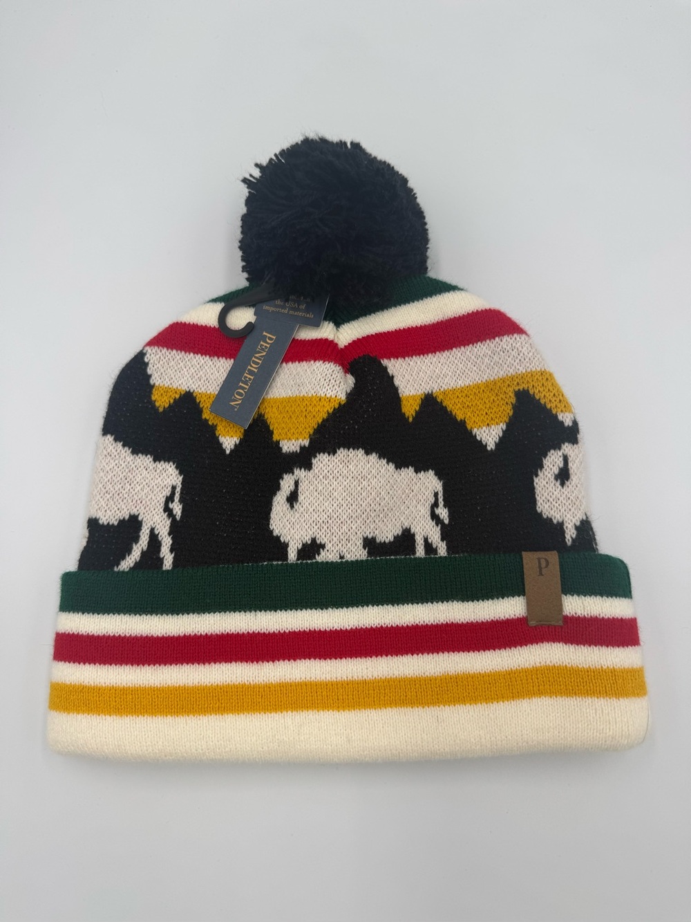 NWT! Pendleton Retro Buffalo Beanie 🦬